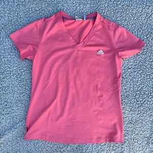 adidas Pink Short Sleeve Tee